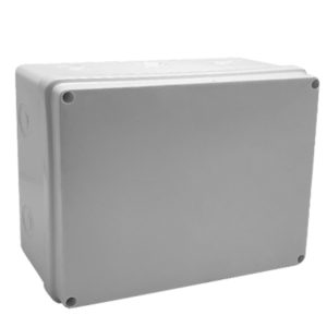 علبة تجميع خارجية 12سم *12سم , ابيض