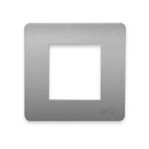 غطاء مربع ثنائي بني فاتح نظام انجليزي QVQ