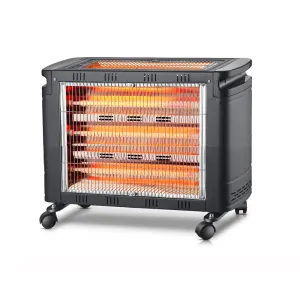 مدفأة كهربائية هايلوجين كونتي - لون أسود<br>Conti Halogen Electric Heater – Black COLOR